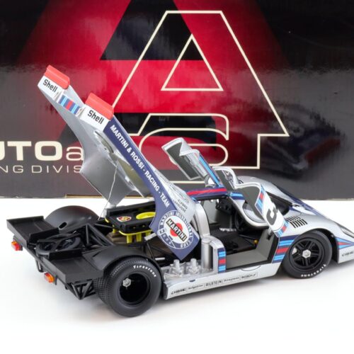 1:18 AUTOart Porsche 917K Winner Sebring 1971 Elford/ Larrousse #3 Martini 80034