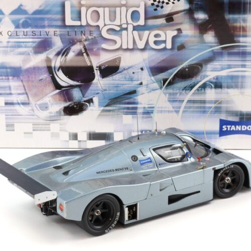1:18 Exoto Sauber Mercedes C9 STANDOX Liquid silver 1991 RLG18199