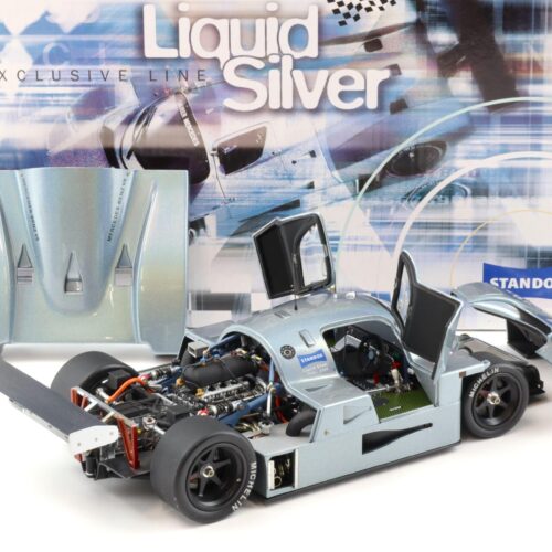 1:18 Exoto Sauber Mercedes C9 STANDOX Liquid silver 1991 RLG18199