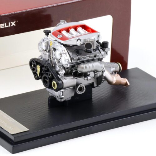 1:18 Motorhelix Zubehör Nissan GT-R (R35) VR38DETT Motor Engine