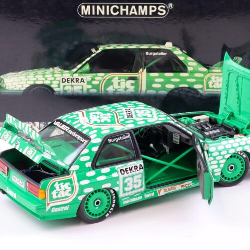 1:18 Minichamps BMW M3 E30 DTM TICTAC #35 A.Burgstaller DTM 1992