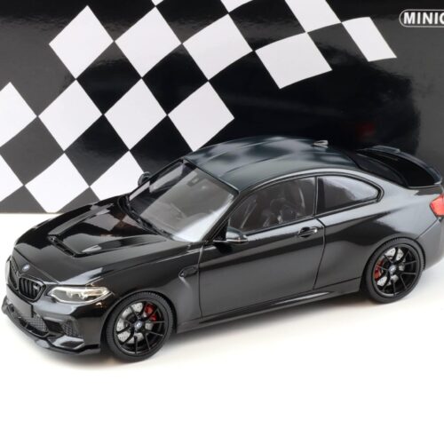 1:18 Minichamps BMW M2 CS (F87) Coupe 2020 black metallic with black wheels