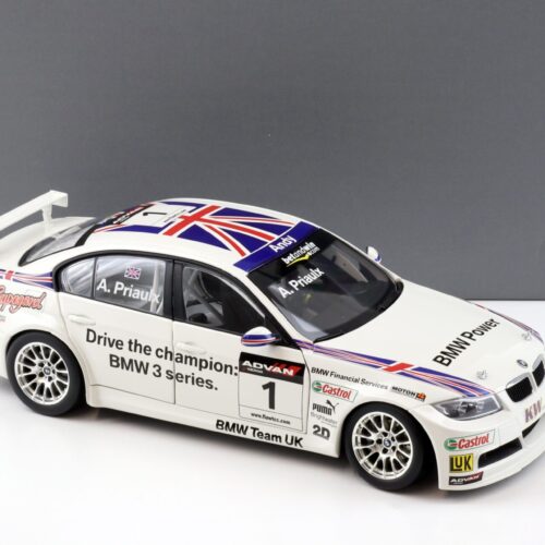 1:18 Kyosho BMW 320si E46 WTCC 2006 Team Great Britain Priaulx DEALER VERSION