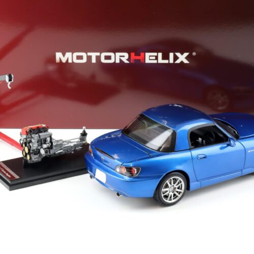 1:18 Motorhelix Honda S2000 (AP2) Bermuda blue pearl + engine Diecast M85107