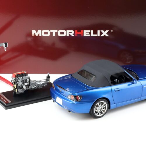 1:18 Motorhelix Honda S2000 (AP2) Bermuda blue pearl + engine Diecast M85107