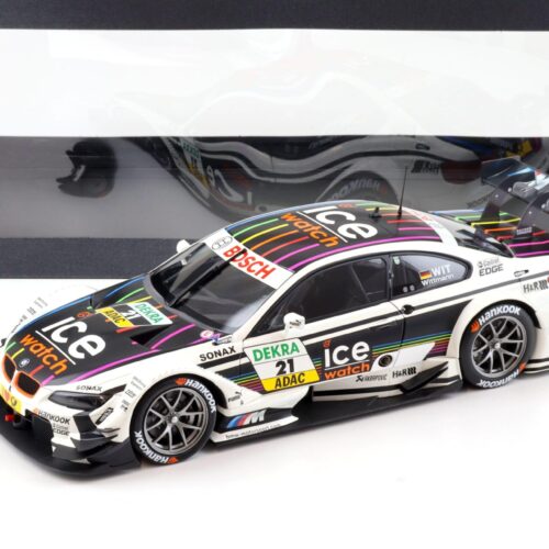 1:18 Minichamps BMW M3 E92 DTM 2013 ICE WATCH Wittmann #21 DEALER VERSION