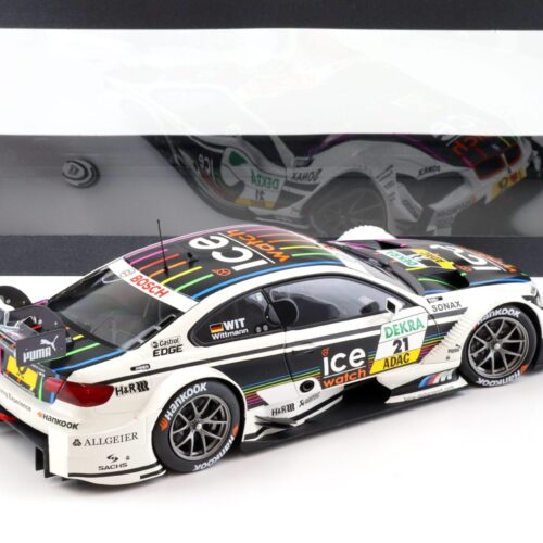 1:18 Minichamps BMW M3 E92 DTM 2013 ICE WATCH Wittmann #21 DEALER VERSION