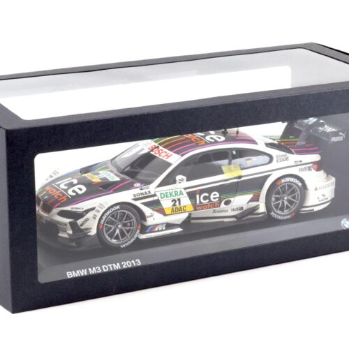 1:18 Minichamps BMW M3 E92 DTM 2013 ICE WATCH Wittmann #21 DEALER VERSION