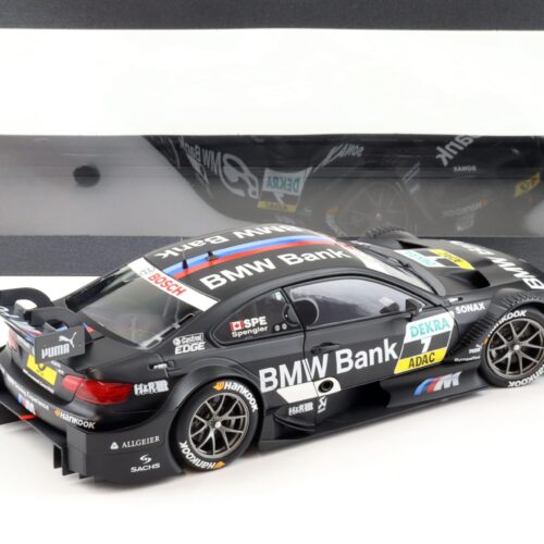 1:18 Minichamps BMW M3 E92 DTM 2012 Spengler #7 black DEALER VERSION - Image 3
