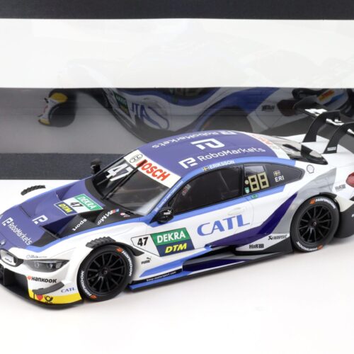 1:18 Norev BMW M4 DTM 2019 J.Eriksson BMW Team RBM #47 CATL DEALER VERSION