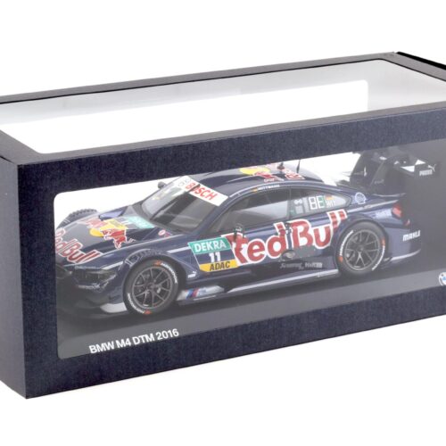 1:18 Norev BMW M4 DTM 2016 M.Wittmann #11 Team RMG Red Bull DEALER VERSION