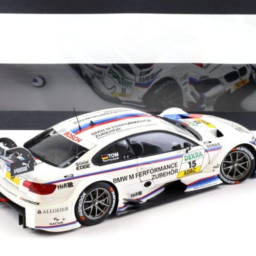1:18 Minichamps BMW M3 E92 DTM 2013 Tomczyk #15 white DEALER VERSION
