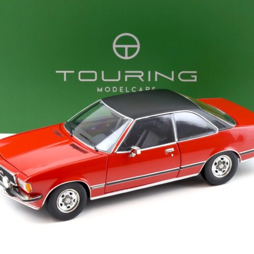 1:18 Touring Modelcars Opel Commodore B GS/E Coupe 1975 red/ black roof