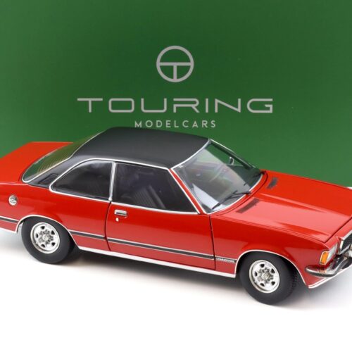 1:18 Touring Modelcars Opel Commodore B GS/E Coupe 1975 red/ black roof