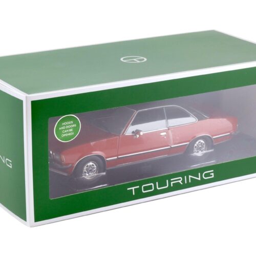 1:18 Touring Modelcars Opel Commodore B GS/E Coupe 1975 red/ black roof