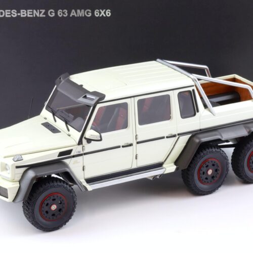 1:18 AUTOart 2013 Mercedes G63 AMG 6x6 Designo Diamond white 76307
