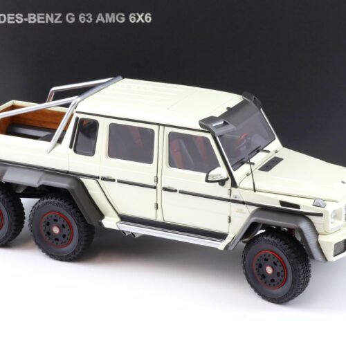 1:18 AUTOart 2013 Mercedes G63 AMG 6x6 Designo Diamond white 76307