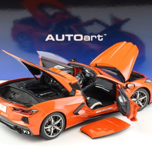 1:18 AUTOart Chevrolet Corvette C8 Stingray Z51 Sebring orange 2020
