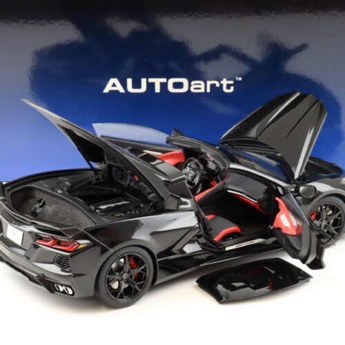 1:18 AUTOart Chevrolet Corvette C8 Stingray Z51 black 2020