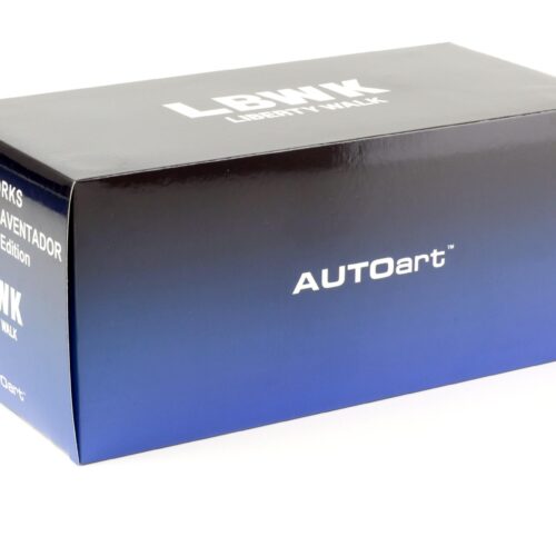 1:18 AUTOart Liberty Walk LB-WORKS Lamborghini Aventador LBWK Livery black 79244
