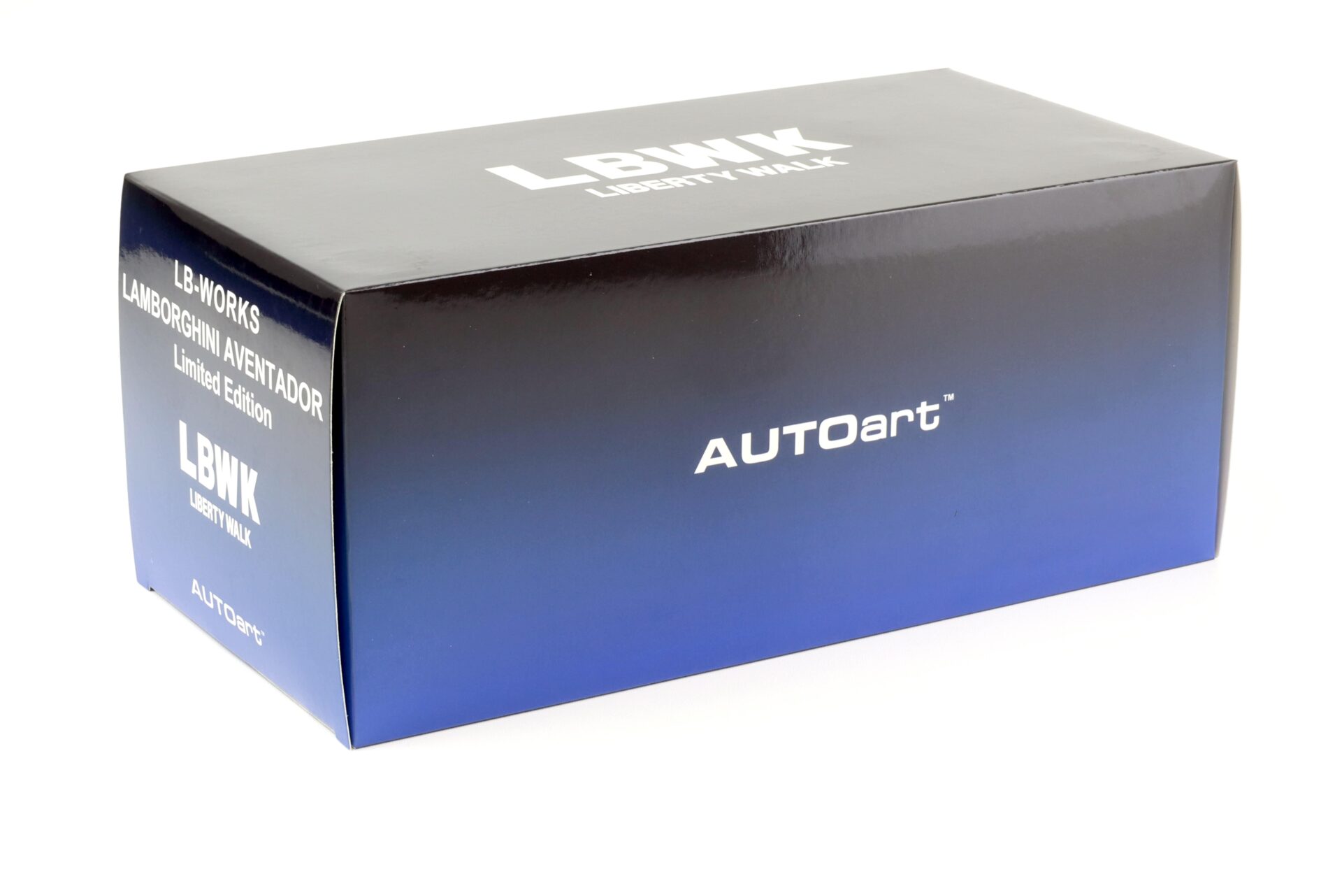 1:18 AUTOart Liberty Walk LB-WORKS Lamborghini Aventador LBWK Livery black 79244