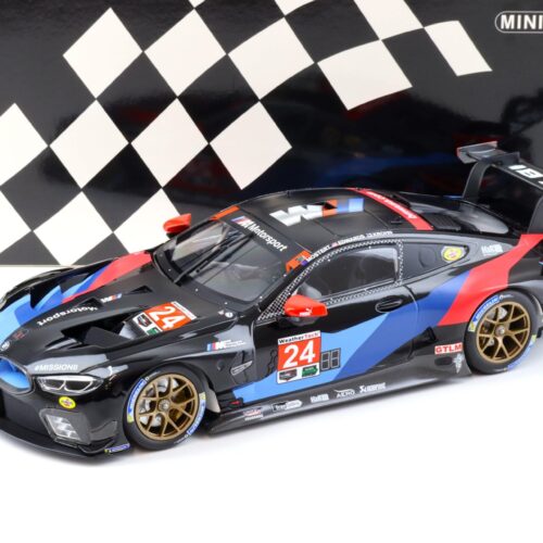 1:18 Minichamps BMW M8 GTE #24 Team RLL 3rd in Class Petite Le Mans 2018