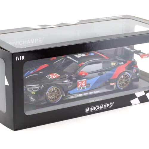 1:18 Minichamps BMW M8 GTE #24 Team RLL 3rd in Class Petite Le Mans 2018