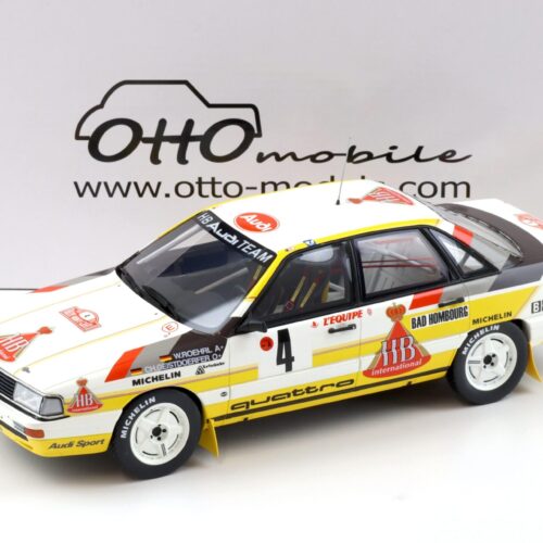 1:18 OTTO mobile OT439 Audi 200 Quattro Rallye Monte Carlo 1987 Röhrl/ Geistdörfer