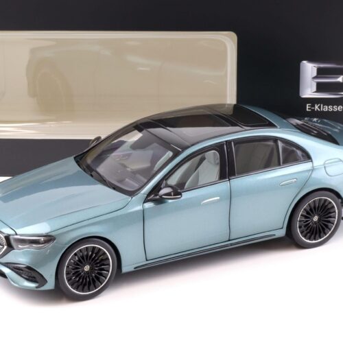 1:18 iScale Mercedes E-Klasse Limousine W214 AMG Line verde silver DEALER VERSION