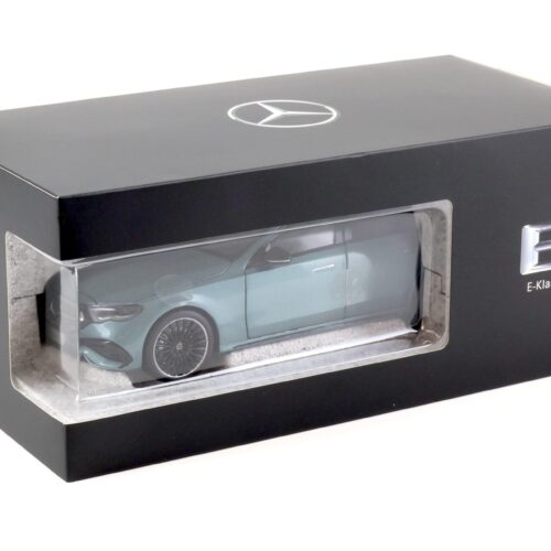 1:18 iScale Mercedes E-Klasse Limousine W214 AMG Line verde silver DEALER VERSION