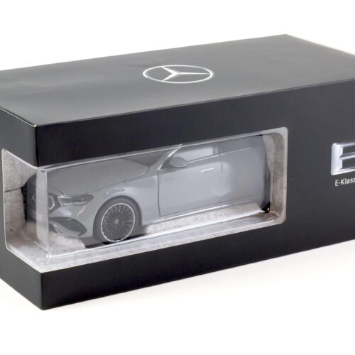 1:18 iScale Mercedes E-Klasse Limousine W214 AMG Line alpine grey solid DEALER VERSION