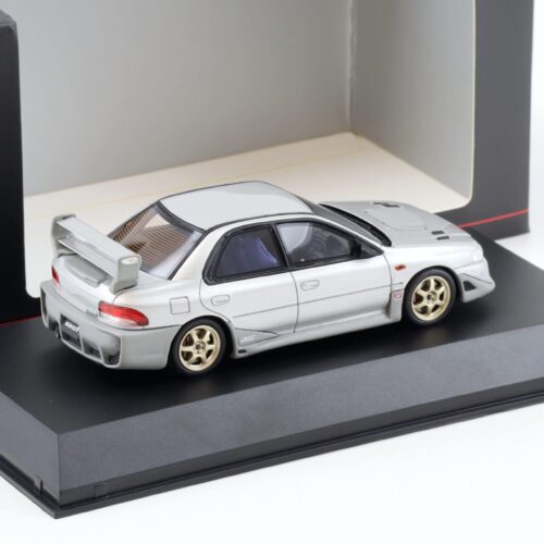 1:43 Kyosho Subaru Impreza S201 STi Version silver KSR43117S - Image 2