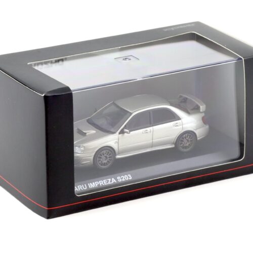 1:43 Kyosho Subaru Impreza S203 grey metallic KSR43115GR