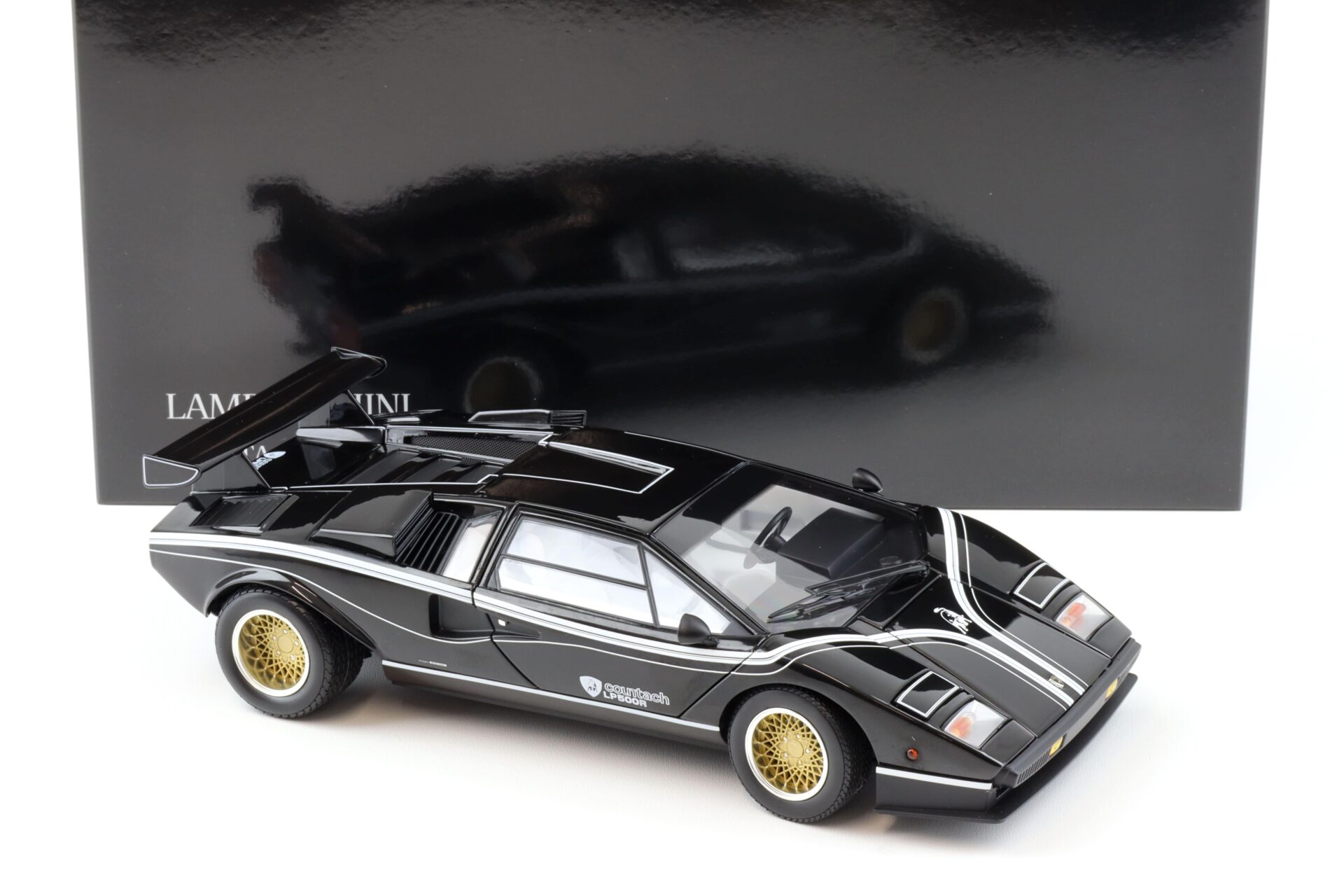 1:18 Kyosho Lamborghini Countach LP 500R black 08320C