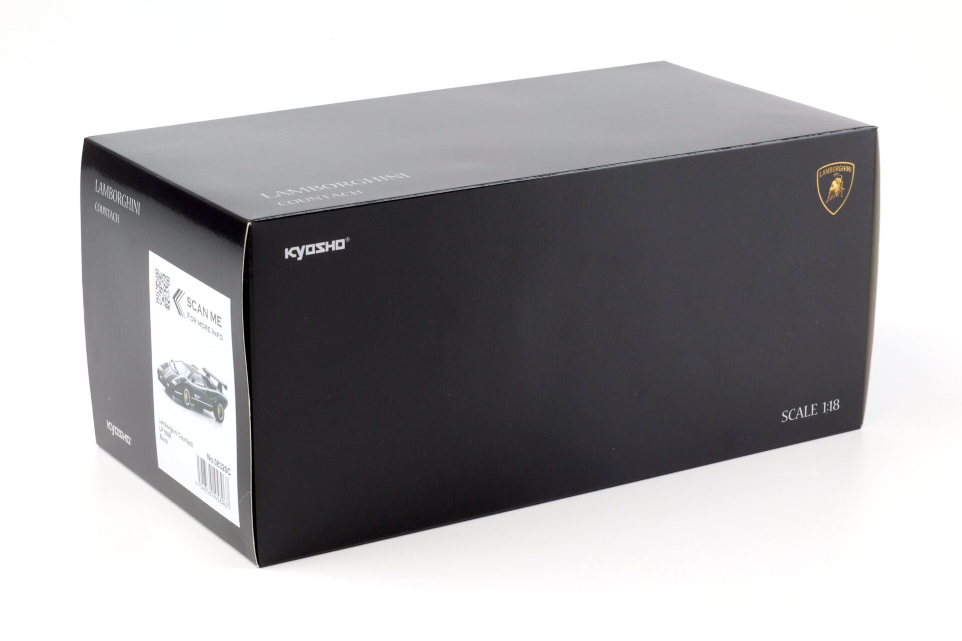1:18 Kyosho Lamborghini Countach LP 500R black 08320C