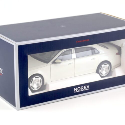1:18 Norev Mercedes Maybach S-Class S680 4MATIC Limousine 2021 Diamond white
