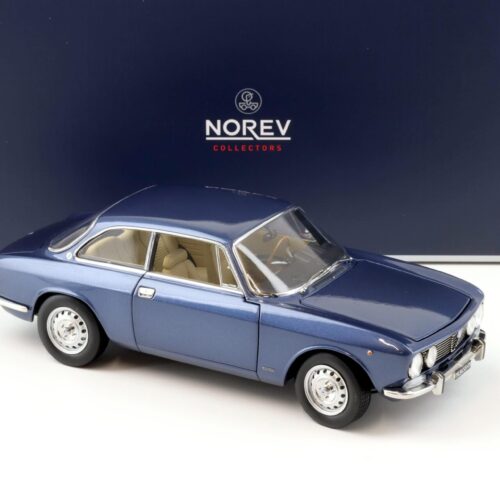 1:18 Norev Alfa Romeo 2000 GTV Coupe 1973 Blu Pervinca blue metallic - Limited 1000 pcs.