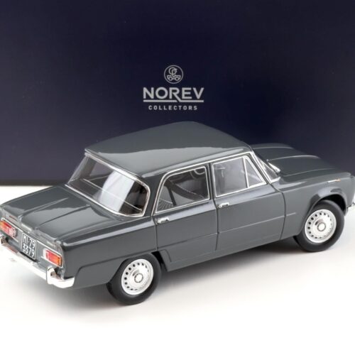 1:18 Norev Alfa Romeo Giulia TI Sedan 1964 Grigio Graphite grey - Limited 200 pcs.