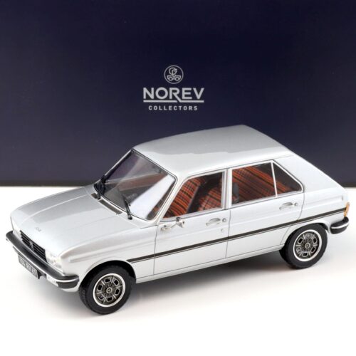 1:18 Norev Peugeot 104 Sundgau 1978 silver metallic - Limited 300 pcs.