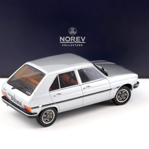 1:18 Norev Peugeot 104 Sundgau 1978 silver metallic - Limited 300 pcs.