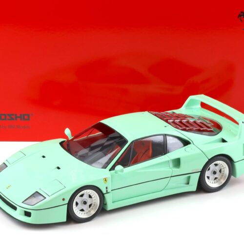 1:18 Kyosho 1987 Ferrari F40 Coupe mint green 08416MG Die-Cast