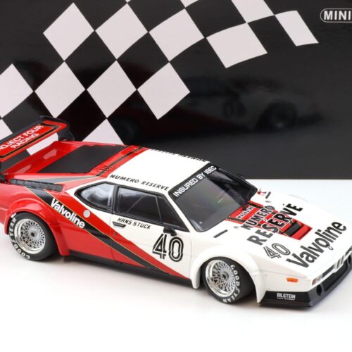 1:18 Minichamps BMW M1 ProCar #40 Stuck Winner Monaco ProCar Series 1980 - Image 2