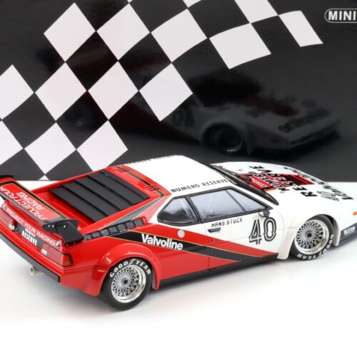 1:18 Minichamps BMW M1 ProCar #40 Stuck Winner Monaco ProCar Series 1980 - Image 3