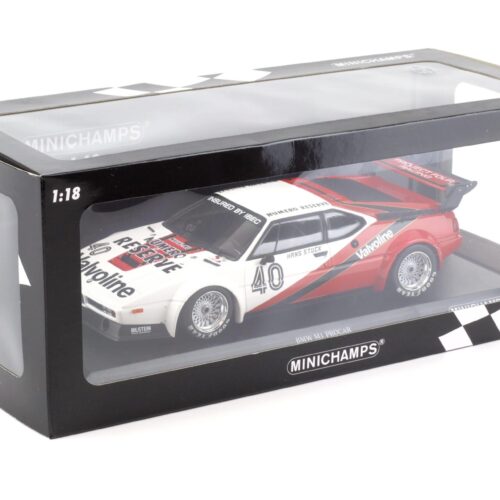 1:18 Minichamps BMW M1 ProCar #40 Stuck Winner Monaco ProCar Series 1980 - Image 4