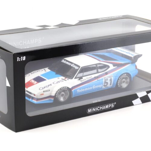 1:18 Minichamps BMW M1 Toleman Group Motorsport Sytner #51 Procar Series 1980