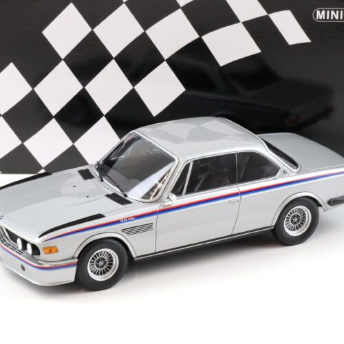 1:18 Minichamps BMW 3.0 CSL Coupe 1973 silver