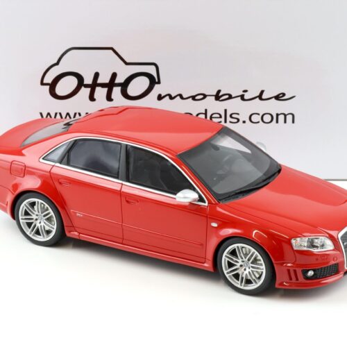 1:18 OTTO mobile OT400 Audi RS4 Limousine B7 4.2 FSI Misano red 2005