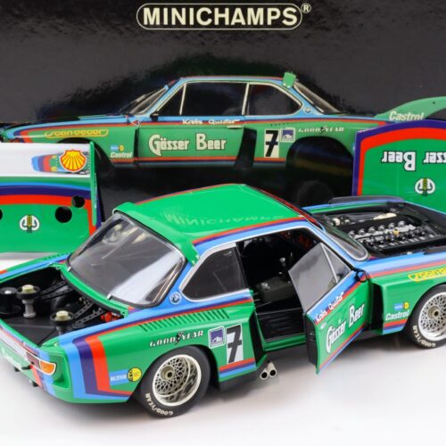 1:18 Minichamps BMW 3.5 CSL Gr.5 GÖSSER Krebs/ Quester 1000km Nürburgring 1976