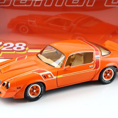 1:18 Greenlight 1980 Chevrolet Camaro Z28 Coupe Hugger Edition orange