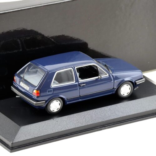 1:43 Minichamps VW Golf 2 GL Marine blue 1985 - Image 2